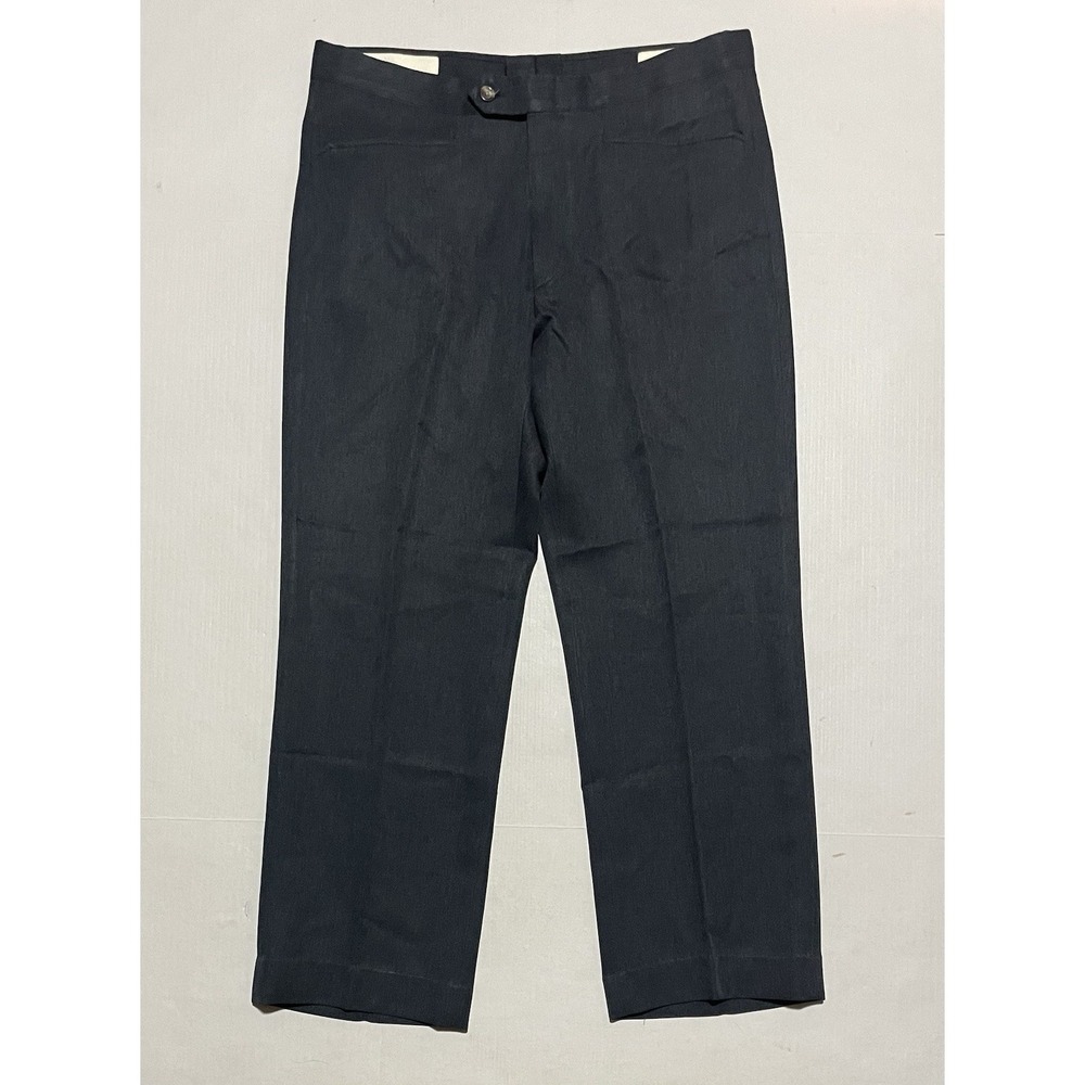 Vintage Sansabelt Jaymar Ruby Size 36 X 27.5 Mens Dress Pants Slacks Gray Pleats
